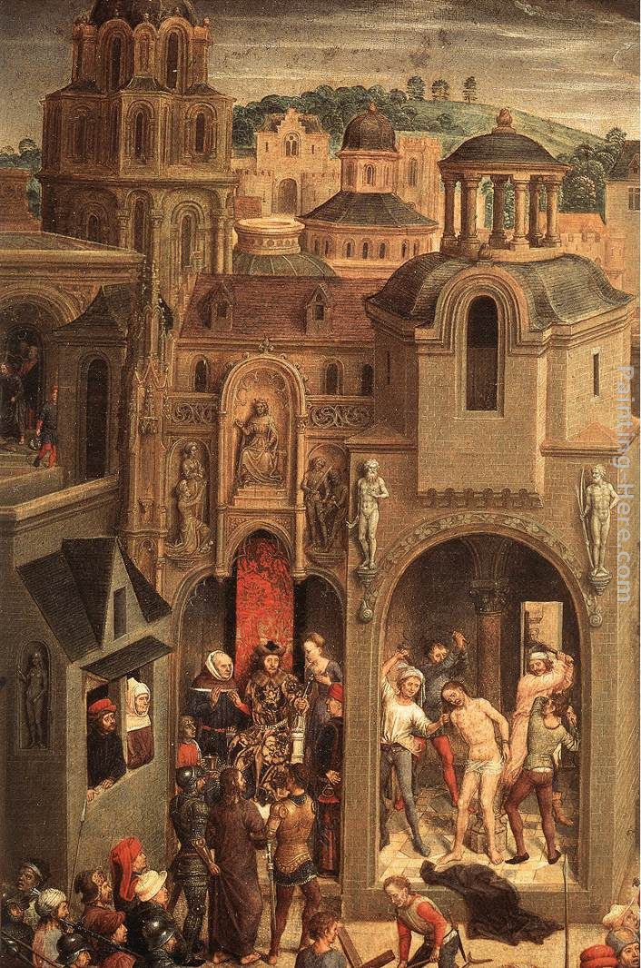 Scenes from the Passion of Christ [detail 4] painting - Hans Memling Scenes from the Passion of Christ [detail 4] art painting